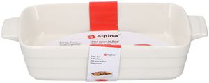 Alpina backform 1,7 Liter Keramik weiß
