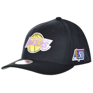 Mitchell & Ness NBA Snapback Cap 50th Anniversary LA Lakers black