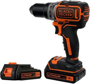 Black+decker wkrętarka 18v bl186kb 52nm 2x2,0ah bl