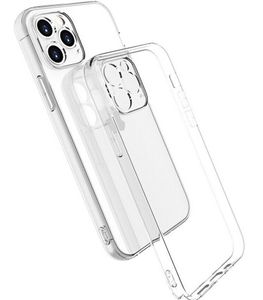 Hülle für Apple iPhone 13 Pro  Schutz Silikon Case Transparent