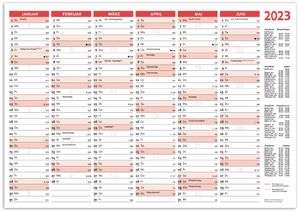 RNK Verlag Tafelkalender 2023 DIN A4 quer 250 g/qm Karton