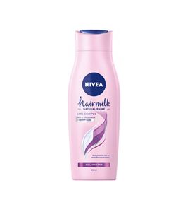 Nivea Hairmilk Natural Shine Pečující Šampon 400 Ml