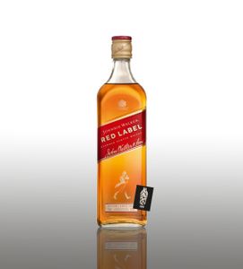 Johnnie Walker Red Label Blended Scotch Whisky 0,7l (40% vol.) - [Enthält Sulfite]