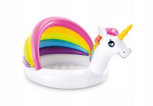 INTEX 57113np - Baby Pool - Einhorn (127x102x69cm)