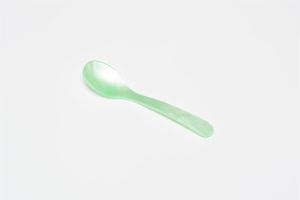 G.F. Heim Söhne Eierlöffel aus Acrylglas apfelgrün 12,5cm