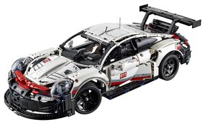 LEGO Technic Porsche 911 RSR, Rennauto Bausatz für Fortgeschrittene, exklusives Sammlerstück 42096