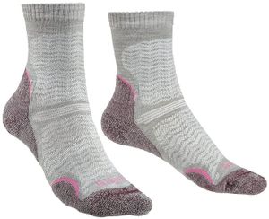 Bridgedale Damen 710101/390/S Socken, aubergine, 36