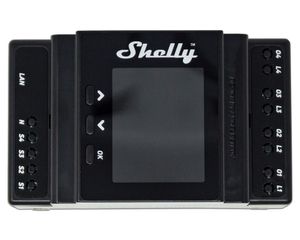 Shelly Pro 4 PM Hutschienenrelais Professionelles 4-Kanal-Relais mit WLAN- LAN- und Bluetooth