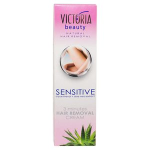 Victoria Beauty - 3 Minuten Enthaarungscreme (Mann/Frau) 100 ml mit Aloë Vera