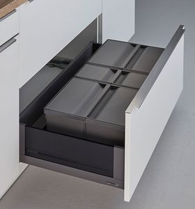Wesco Abfalleimer Pullboy Vario 9XL für 90 cm Schrank, Höhe 209 mm