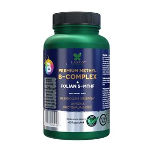 Vitamin-B-Komplex Premium + Folsäure 5-Mthf Lanco