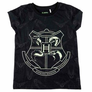 Harry Potter Hogwarts Kinder T-Shirt GLOW IN THE DARK  Gr. 164 (14 Jahre)