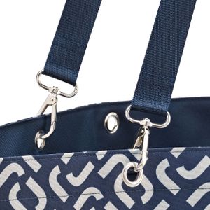 reisenthel shopper XL, Einkaufstasche, Tragetasche, Strandtasche, Tasche, Polyestergewebe, Signature Navy, 35 L, ZU4073 reisenthel shopper XL, Einkaufstasche, Tragetasche, Strandtasche, Tasche, Polyestergewebe, Signature Navy, 35 L, ZU4073