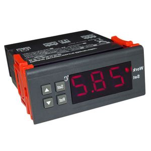1pc Thermostatschalter W7016C Mit Sensor Celsius Thermostat Für Inkubation Farbe 12V