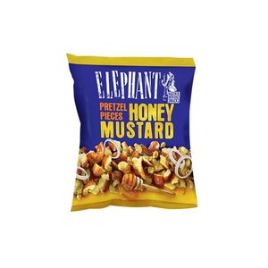Alka Elephant Honey Mustard Laugengebäck Stückchen süss scharf 125g