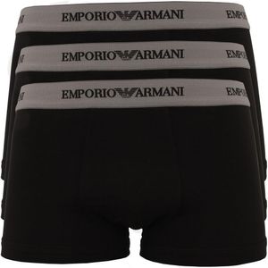 EMPORIO ARMANI 3 balenia boxeriek 3 x boxerky čierne XL