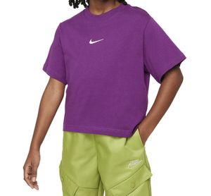 NIKE Sportswear T-Shirt Kinder lila L