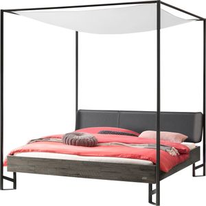 HASENA Factory Line Himmelbett Bogina Akazie vintage grey 140x200