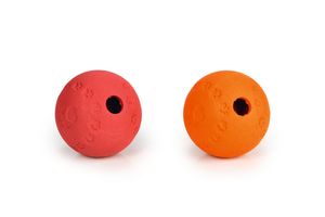 Beeztees Snackball - Hundespielzeug - Gummi - Farblich sortiert - 11,5 cm
