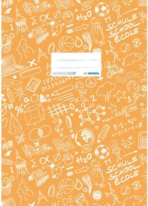 HERMA Heftschoner "Schoolydoo" DIN A4 aus PP orange