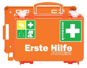 SÖHNGEN Erste-Hilfe-Koffer QUICK-CD JOKER DIN 13157 orange