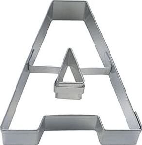 Städter Ausstecher Buchstabe A, Ausstechform, Plätzchenform, Keks, Plätzchen, Edelstahl, 6.5 cm, 112704 Städter Ausstecher Buchstabe A, Ausstechform, Plätzchenform, Keks, Plätzchen, Edelstahl, 6.5 cm, 112704
