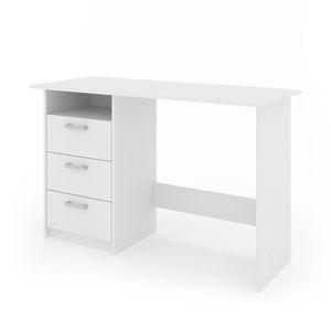 Livinity® Schreibtisch Meiko, 120 x 50 cm, Weiß