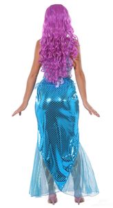 Meerjungfrau Kostüm für Damen, Größe:M