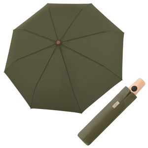 Doppler NATURE Magic - plně automatický udržitelný deštník olivový