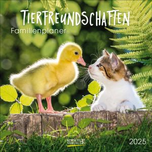 Tierfreundschaften - Familientimer 2025 Tierfreundschaften - Familientimer 2025
