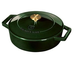 Berlingerhaus Pekáč s poklicí litina 26 cm Emerald Collection BH-6504