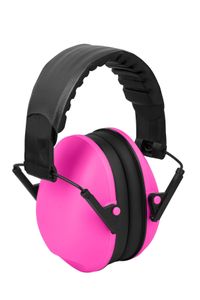 Probuilder Gehörschutz Kind - Kapselgehörschutz Kinder - 26dB - 3-12 Jahre - Pink