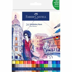 Faber-Castell Goldfaber Aqua Dual Marker - 24er Etui