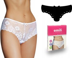 Emili NINETTA Majtki damskie z mikrofibry, Kolor: Czarny, Rozmiar: S