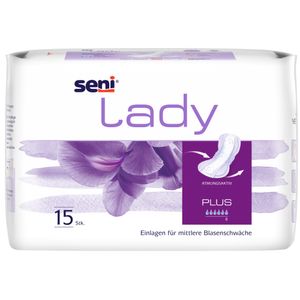 Seni - Seni Lady Plus Inkontinenz Einlagen - 240 Stück, Kartonversand !