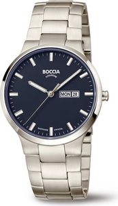 Boccia Herrenarmbanduhr 3649-02 Titan Classic schwarz Boccia Herrenarmbanduhr 3649-02 Titan Classic schwarz