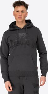 Herren Kapuzensweatshirt schmale Passform GO SPORT 2 Anthracite/Black L Lonsdale