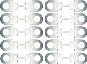 baytronic 10x Kfz-Streifensicherung MS-O 40A