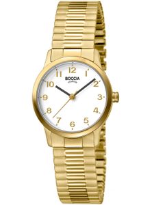 Boccia Boccia Damen Analog Quarz Uhr mit Titan Armband 3318-02 Boccia Boccia Damen Analog Quarz Uhr mit Titan Armband 3318-02