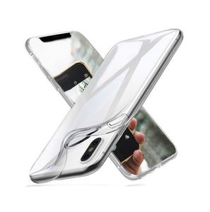 Für iPhone X (10) XS Hülle Schutzhülle Bumper Transparent Klar Case TPU