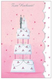 SUSY CARD Hochzeitskarte "getrautes Glück"