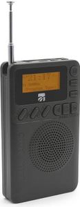 Xtreme Mini Radio DB-9 DAB+ Tragbar Analog & Digital Schwarz