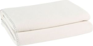 Zoeppritz Plaid Soft-Fleece Farbe offwhite Größe 160x200 Zoeppritz Plaid Soft-Fleece Farbe offwhite Größe 160x200