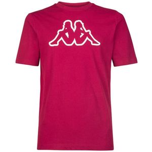 Kappa - T-Shirt Logo Cromen - Herrenhemd Rot