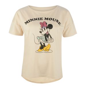 Minnie Mouse T-Shirt Damen Oberteil kurzarm Cradle to Cradle, Größe Damen:L