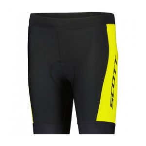 Scott Fahrradshorts ohne Träger - RC PRO JUNIOR 2022 - Schwarz/Gelb 164 cm