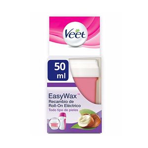 Veet EasyWax Nachfüll-Patrone essential inspirations, für alle Hauttypen, 1er Pack (1 x 50 ml)