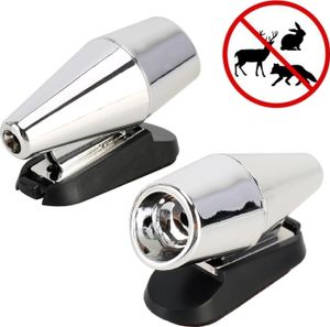 Auto ABS Deer Alarm Alarm Ultraschall Wind Power Tier Repeller (Schwarz Silber)