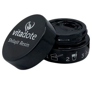 Vitadote® Shilajit Pure Original - 100% Naturalna Żywica z Himalajów i Ałtaju - Mumio - 85+ Minerałów - Booster Energii - 20g