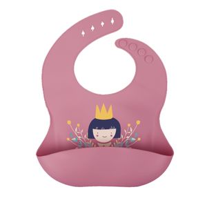 Silikon Lätzchen mit Auffangtasche Prinzessin Princess